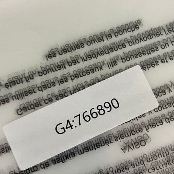 Calvin Klein Jeans Colorblock Logo Sweatshirt Small Pink White FLAW - Picture 9 of 9